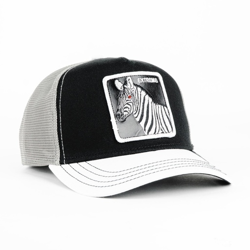 [GORGOO71725] Gorra Goorin Bros EXTREME ZEBRA BLACK/WHT | Snapback Visera Curva
