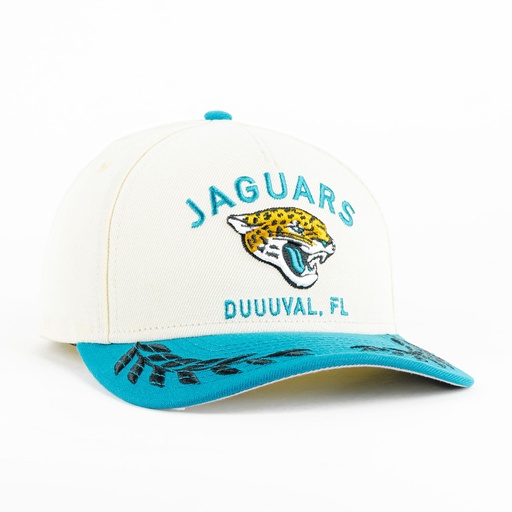[198582499616] Gorra New Era JAGUARS DRAFT NATU/TEAL 940F  Snapback Visera Semicurva