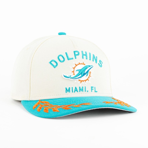 [198582499562] Gorra New Era DOLPHINS DRAFT NATU/TEAL 940F | Snapback Visera Semicurva
