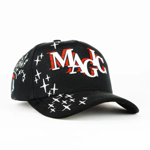 [GORGAL80819] Gorra Gallo Fino FINO MAGIC BLACK | Snapback Visera Semicurva