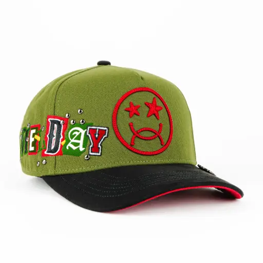 [003419] Gorra JC Hats NETON VEGA MELDAY GREEN | Snapback Visera Semicurva