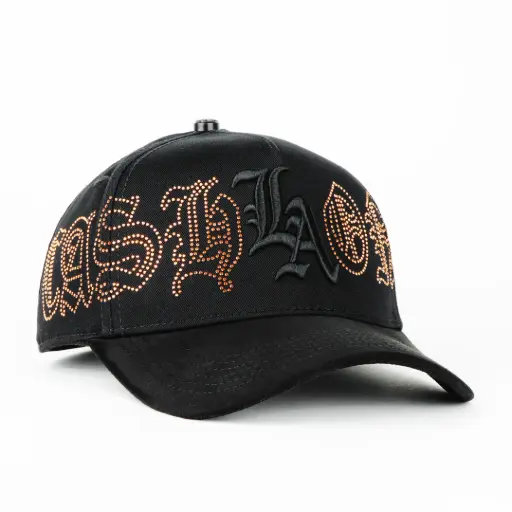 [CO10290] Gorra Cash Only LA GOLD BLACK | Snapback Visera Curva