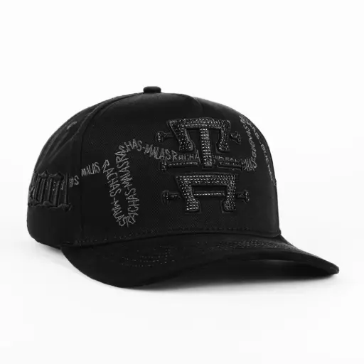 [TOTO03] Gorra TOTO Hats TONY AG MALA RACHA ALL BLK | Snapback Visera Semicurva