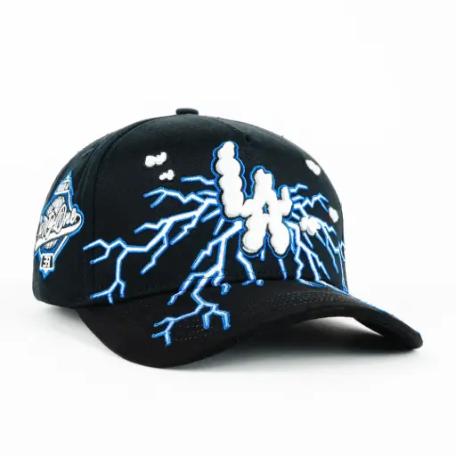 [31HATS19] Gorra 31 Hats LA ELECTRIC BLACK | Snapback Visera Curva