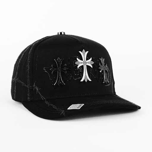 [BBIG55] Gorra BiggBoss BENDICION ALL BLK | Snapback Visera Semicurva