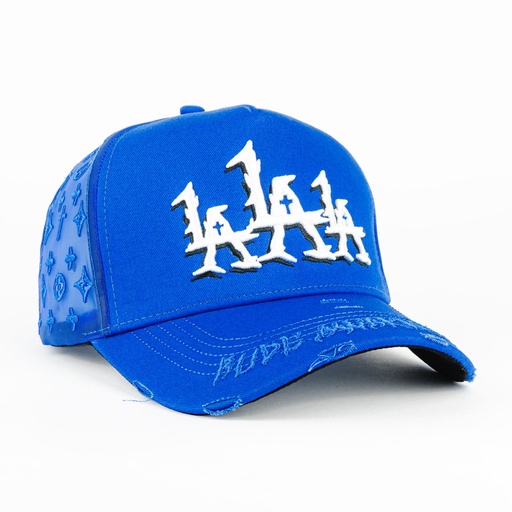[RUDE17] Gorra Rude Awakening LA LA LA AZUL | Snapback Visera Curva