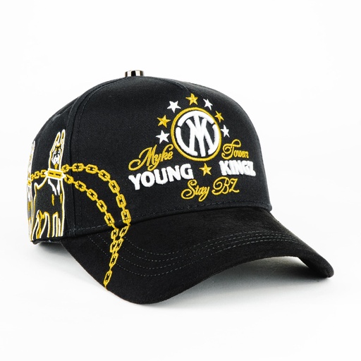 [BAEZ10024] Gorra Baez LIKE MYKE BLACK | Snapback Visera Semicurva