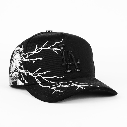 [654651324] Gorra Wangel Caps OLIMPIC STORM BLACK | Snapback Visera Semicurva