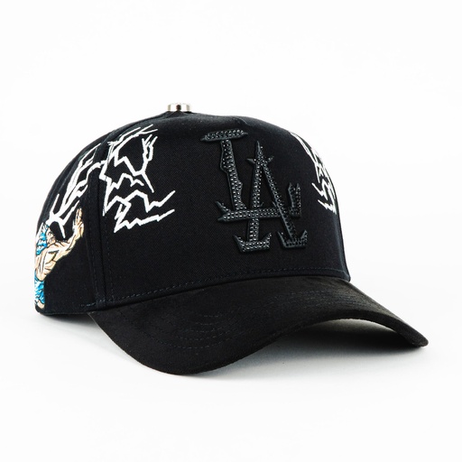 [DON14] Gorra Don Hats LA DON BLACK| Snapback Visera Semicurva