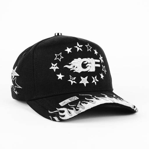[GORCAP42979] Gorra Caps Fans COLLECTION CF BLACK | Snapback Visera Semicurva