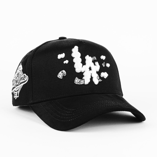 [31HATS24] LA MONEY CLOUDS BLACK
