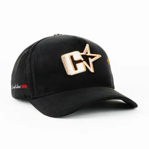 [CO10291] Gorra Cash Only CO BLING STAR BLK | Snapback Visera Semicurva
