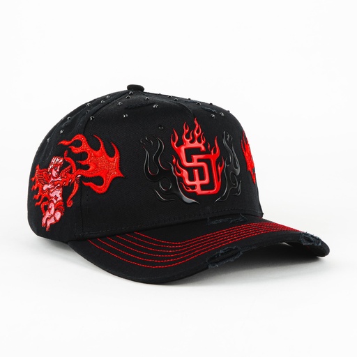 [DON18] SD FLAMES  BLACK